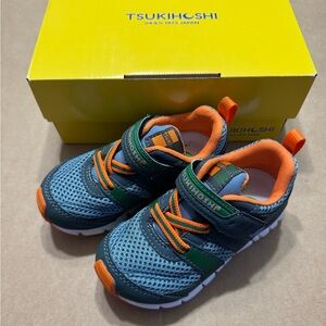 Tsukihoshi Kids Sneakers - Blue and Orange